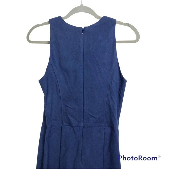 Amy Matto New York blue aline sleeveless dress size 6 NWT - Picture 4 of 7